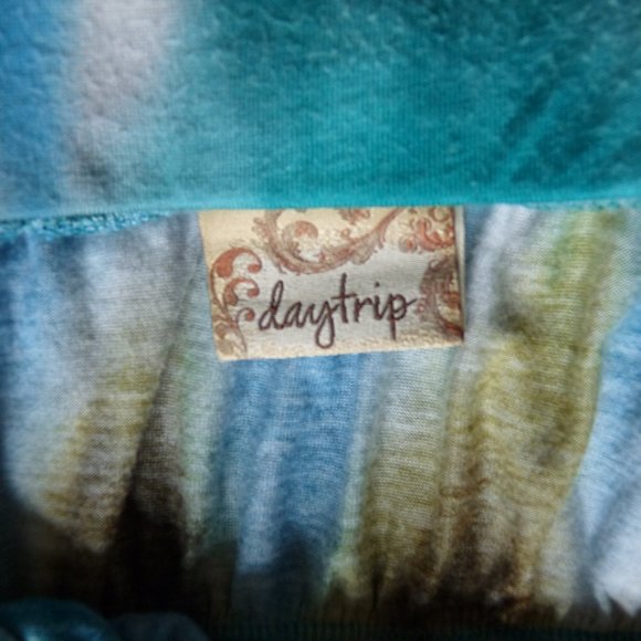 Sleeveless Tube Top Sun Dress, Tie Dye - Picture 4 of 4